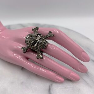 Crystal Skull Chunky Ring